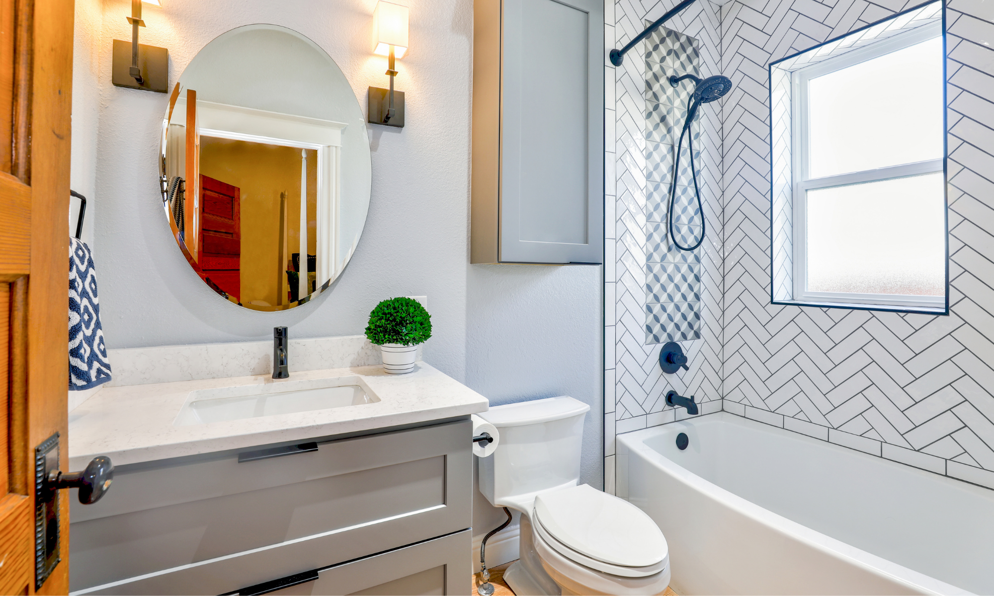 Stylish bathroom: Functional Incontinence Stylish bathroom: Functional Incontinence